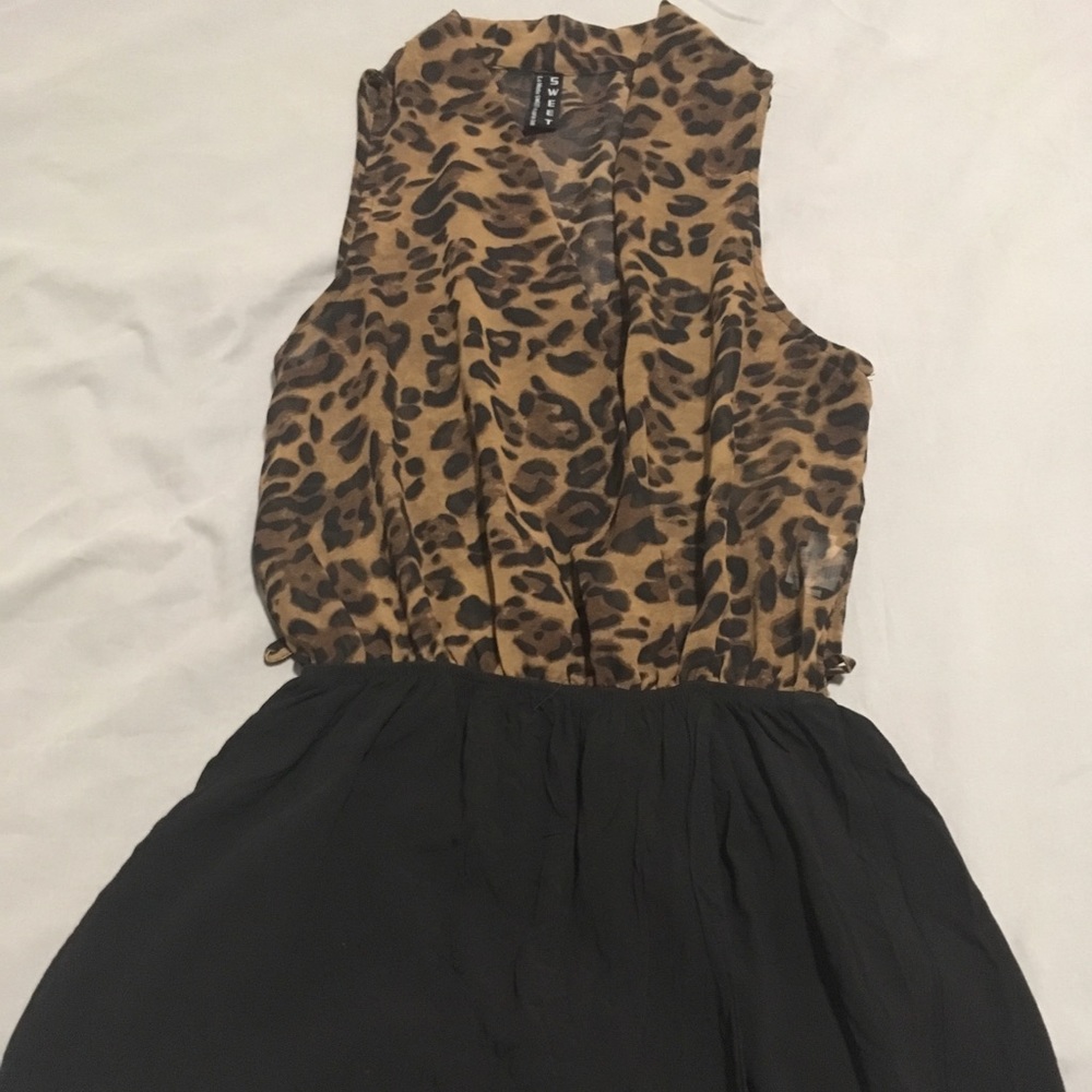 Animal print romper | size S